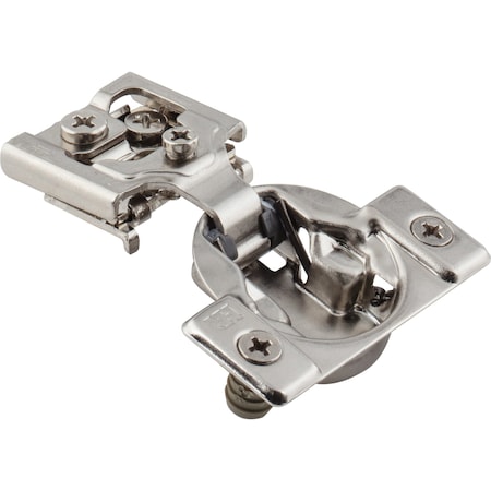 Hardware Resources 105Deg 1/2In. Overlay Dura-Close Self-Close Compact Hinge W/ 2 Cleats And Press-In 8Mm Dowels. 8390-2-2C
